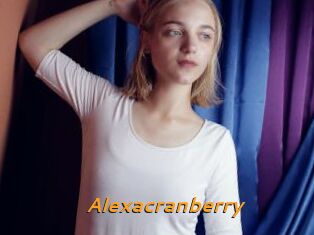 Alexacranberry