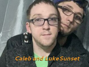 Caleb_and_LukeSunset