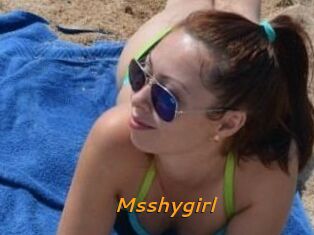 Msshygirl