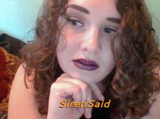 SirenSaid